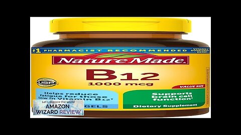 Nature Made Vitamin B12 1000 mcg Dietary Supplement for Energy Metabolism Support Review