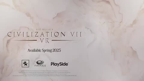 Sid Meier's Civilization VII - VR Official Announce Trailer