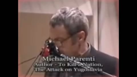 Michael Parenti the Author of the Book To Kill a Nation | The Attack on Yugoslavia