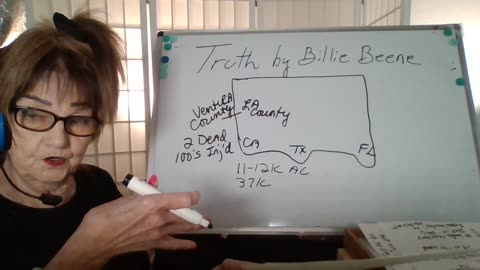 010825 4P(TX) TRUTH BY BILLIE BEENE "FLASH" TX -SNOW! CA -12K ACRES BURN - NUKE MELTDOWN! IRAN!