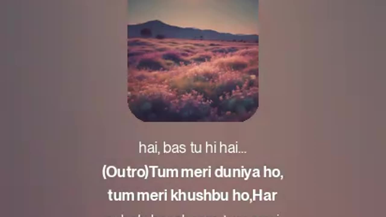 "Tum Meri Duniya – lovely sad song "