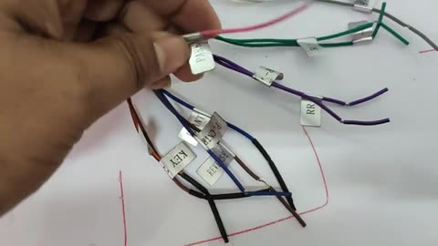 WOODMAN NEO GO Android Stereo Connector Harness details and connection diagram f