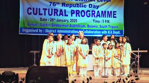 76th Republic Day Culture Programme 2025 | 1st Sing Video | Bulbul Sangeet | Video7 | AB Royal Edits