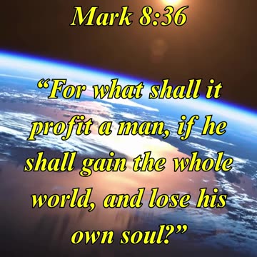 Mark 8:36