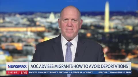 Tom Homan calls AOC the dumbest congresswoman ever elected to Congress