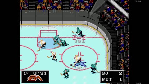 NHL '94 - Len the Lengend (SJ) at Chris O (PIT) / Feb 21, 2025