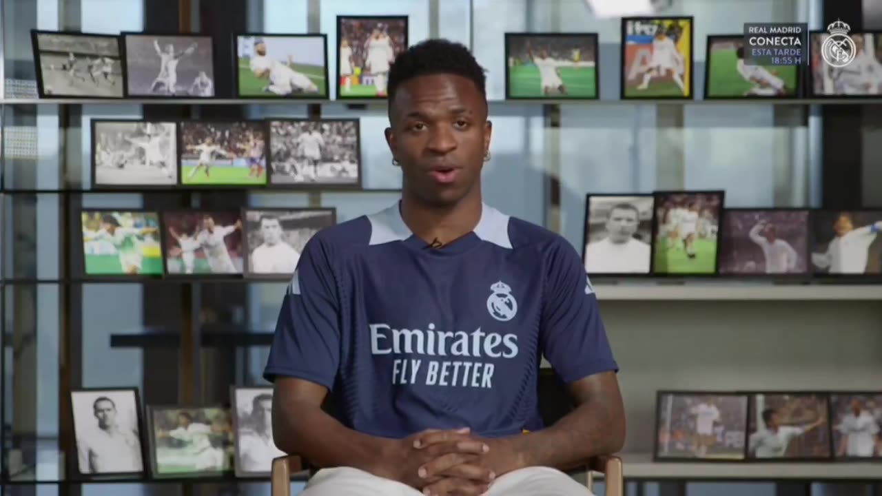 Vinicius: 'I hope I can continue at Real Madrid for many more year'