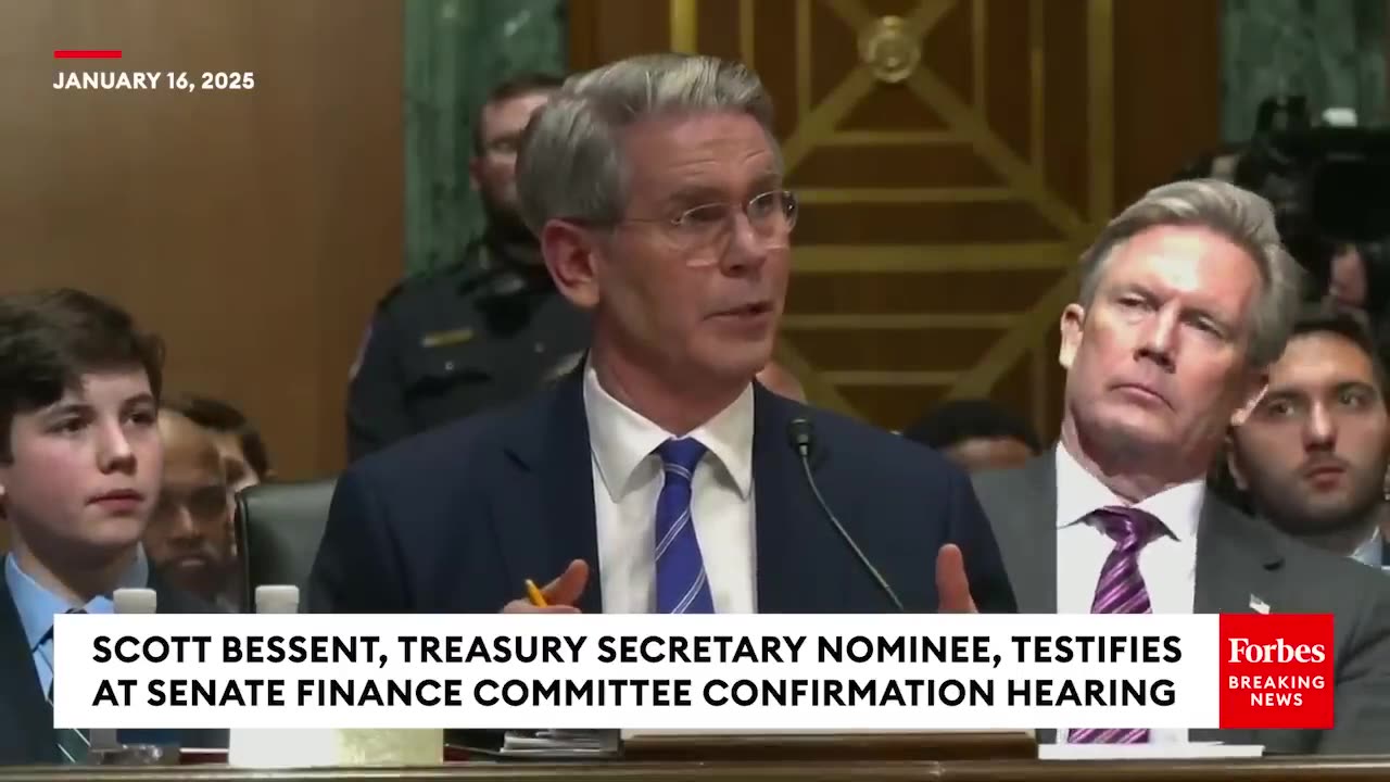 Scott Bessent Brings Up George Soros When Bernie Sanders Asks Him If U.S. Is Becoming An 'Oligarchy'