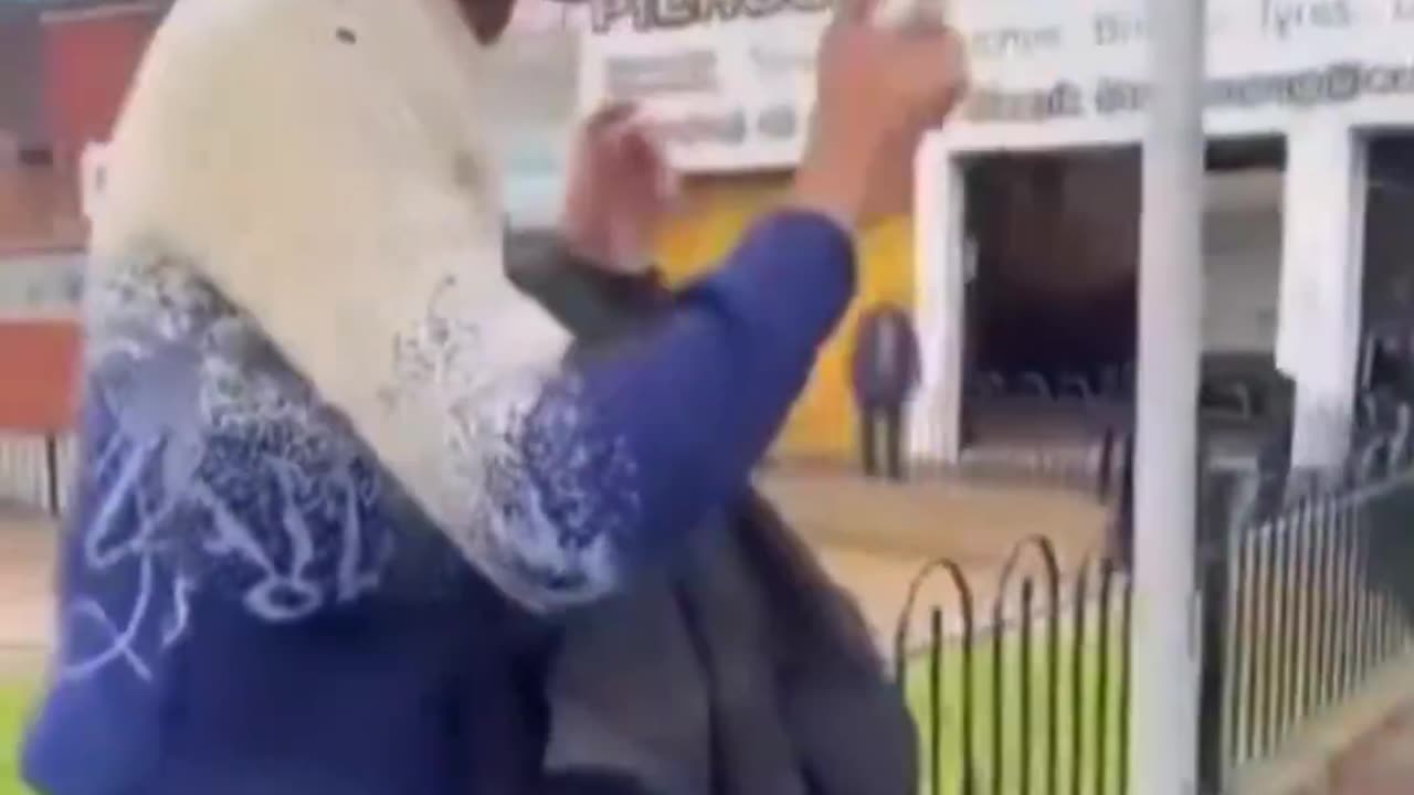 Irish patriots explain to fake asylum seeker that being a pedo is not okay