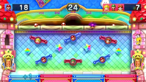 Mario Party 10 Minigames - Mario Vs Peach Vs Luigi Vs Daisy ( Master COM )