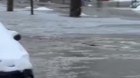 Chaos in Michigan as Water Main Breaks, Leaving Residents in Massive Flood