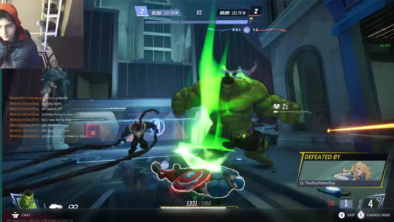 Marvel Rivals Online Competitive Match #152 Part #2 On The PC While Playing As Captain America
