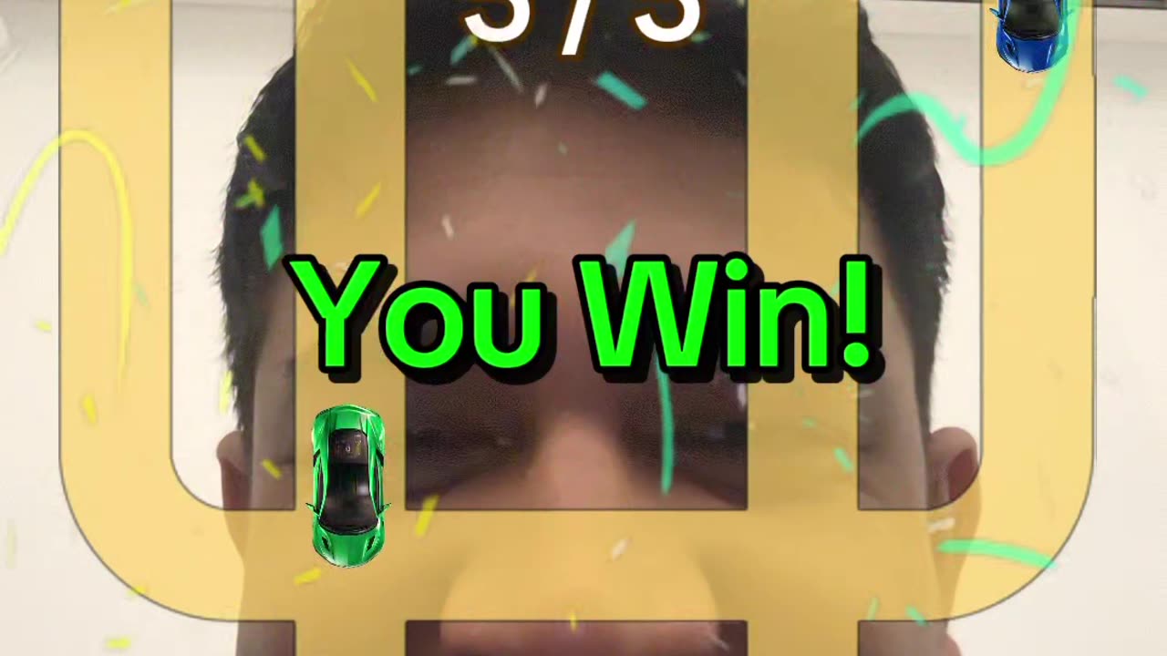 Playing Dont Collide Car Race #carrace #dontcollide #race