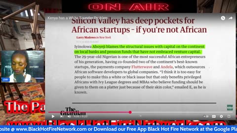 AFRICA HAS A WHITE FOUNDER PROBLEM THAT WAS SET UP SINCE COLONIALISM