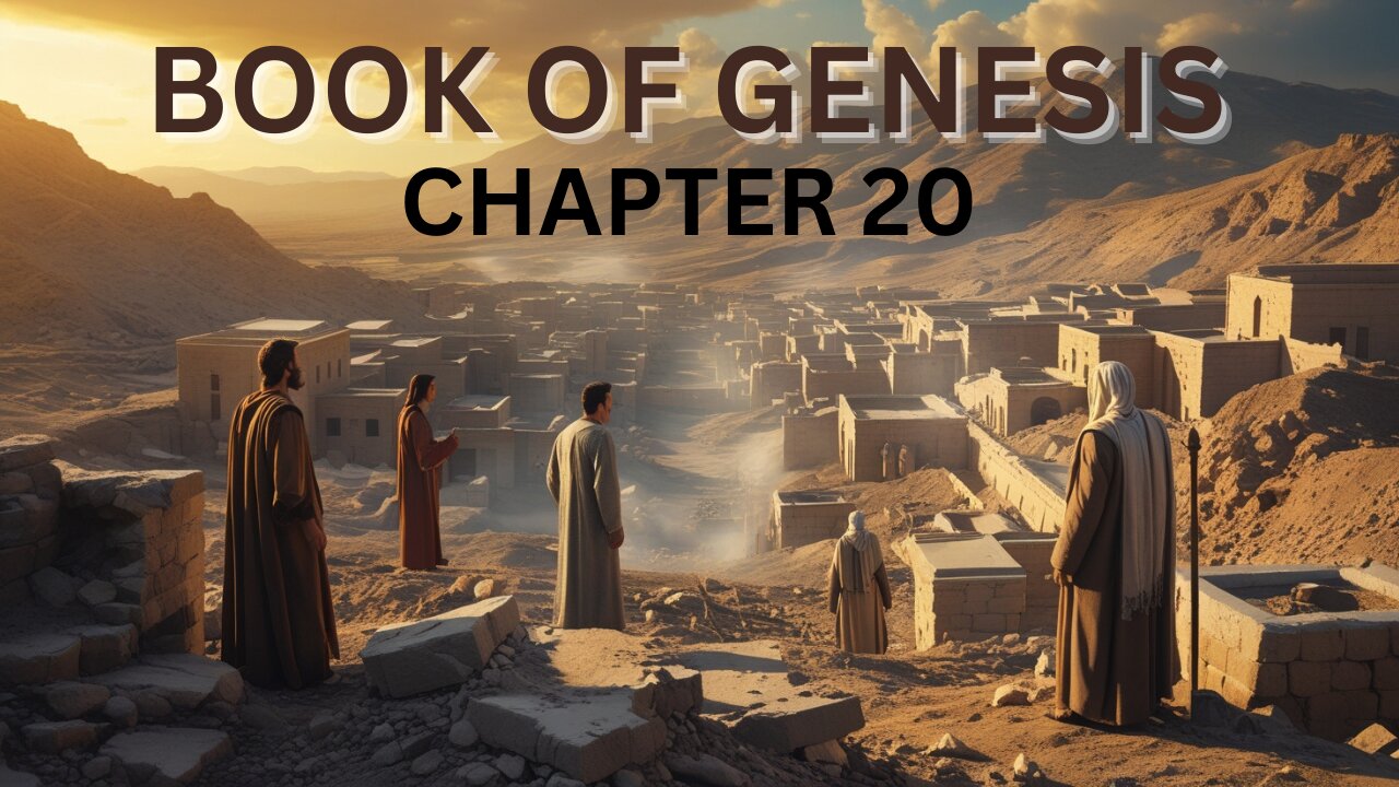 🔴 Genesis 20 - Abraham, Sarah, and King Abimelech | KJV Audio & Text