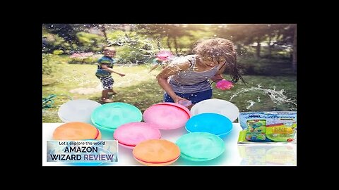 ZUPIIY Reusable Water Balloons Summer Water Toys Outdoor Toys Pool Toys Self-Sealing Review