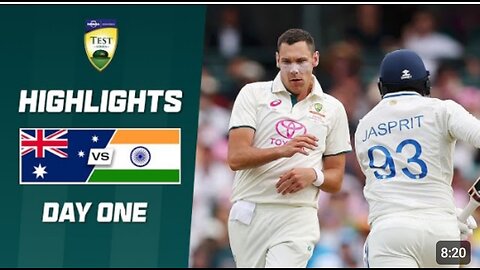 Australia v India 2024-25 | Fifth Test | Day One