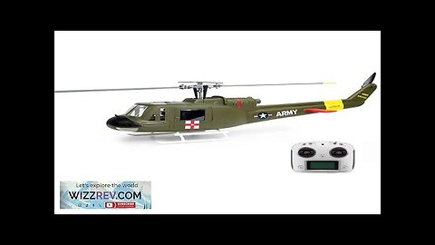 FLY WING UH-1 V4 Upgrade Version Class 470 6CH Brushless Motor GPS Review