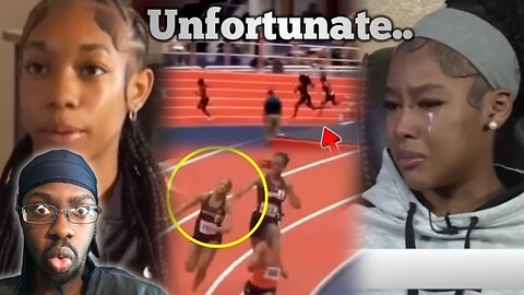 Team Disqualified for Baton Crack to the Head During Track Race - Alleged Skull Fracture
