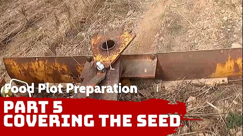 Deer Food Plot Preparation - Part 5 - Packing the ground with a Ford 8N