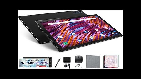 MEIZE D115 10.1 inch Black 128 GB Tablet Android 13 Review