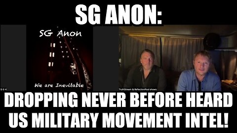 SG Anon: Dropping Never Before Heard US Military Movement Intel!