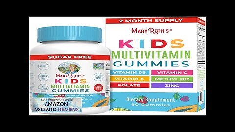 Kids Vitamins by MaryRuth's | Sugar Free | 2 Month Supply Review