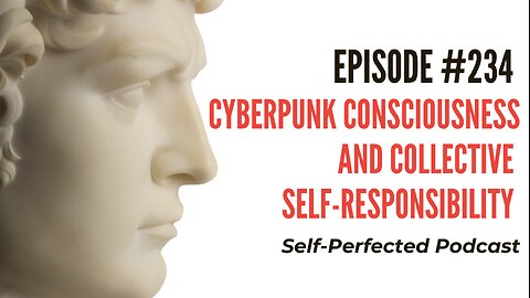 Self-Perfected Podcast #234 Cyberpunk Consciousness and Collective Self-Responsibility