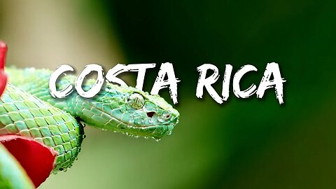 Stunning Costa Rica in 4K 60fps HDR - A Breathtaking Ultra HD Journey Through Paradise"