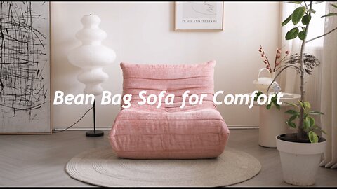 Bean Bag Chairs for Adults, Lazy Floor Sofa