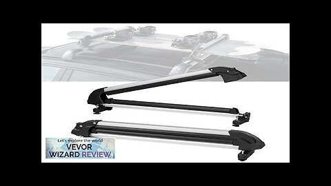 VEVOR Ski Snowboard Roof Rack 31.7" Universal Ski Rack for Car Roof Review