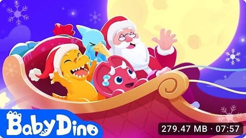 Baby Dino Ep17🎄True & False Santa Claus - Xmas, Christmas Gifts｜Jingle Bells｜Kids Cartoon｜