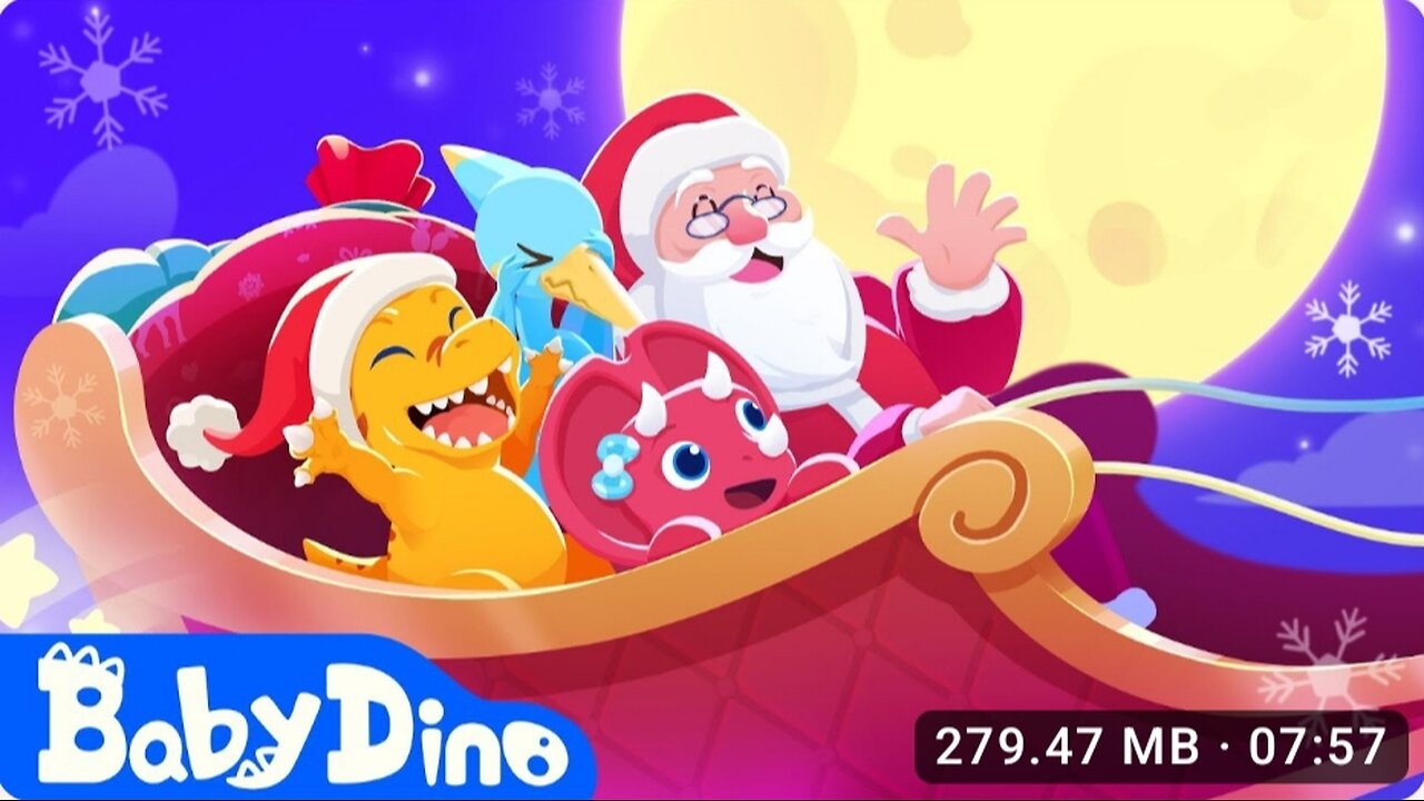 Baby Dino Ep17🎄True & False Santa Claus - Xmas, Christmas Gifts|Jingle Bells|Kids Cartoon|