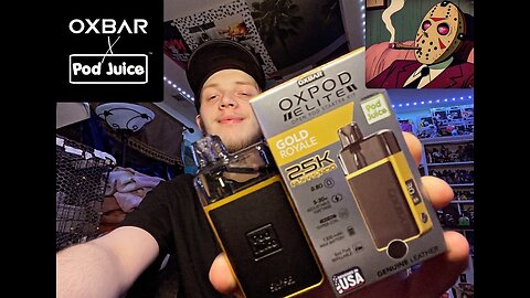 Reviewing OXBAR OXPod Elite Open Pod Starter Kit! Gold Royale 25k Pod!!