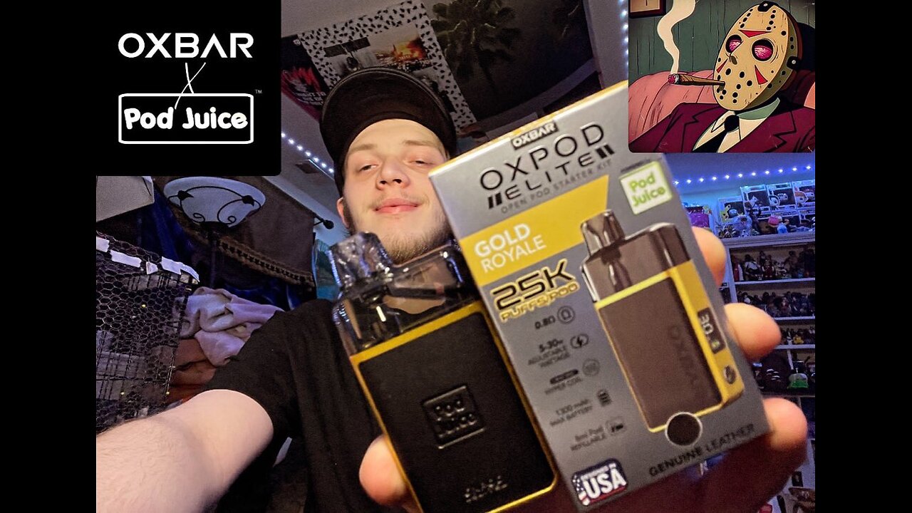 Reviewing OXBAR OXPod Elite Open Pod Starter Kit! Gold Royale 25k Pod!!