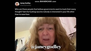 Scottish Jane Godley an advocate virus jab pusher - she got CANCER