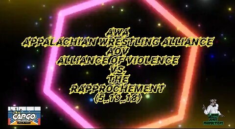 AWA TAG TEAM TITLE MATCH!!! AOV vs The Rapprochement (5_19_18)