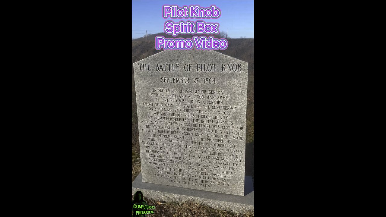 Dive into the Paranormal at Pilot Knob with Our Spirit Box!