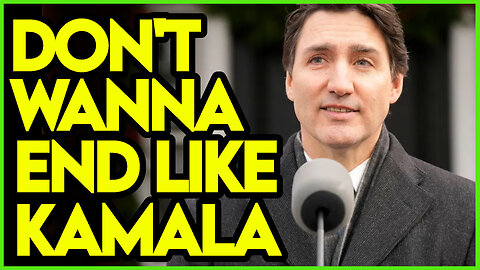 JUSTIN TRUDEAU IS BEING FORCED OUT BECAUSE HIS PARTY DOES NOT WANT TO LOSE LIKE KAMALA