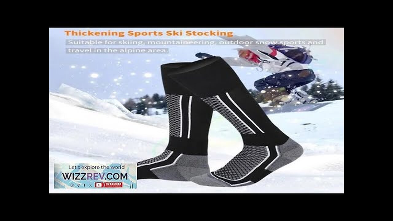 1 Pair Winter Warm Thickeing Ski Stokings Hiking Soks For Women Men Review