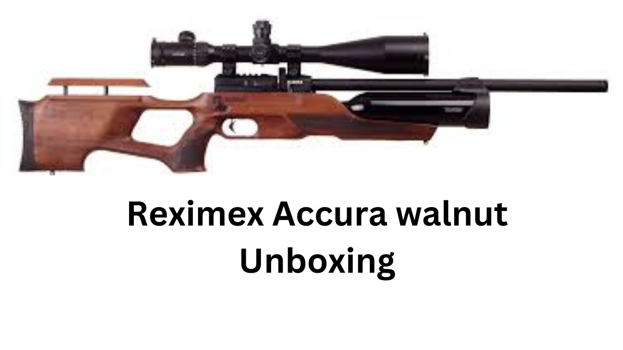 Reximex Accura Unboxing