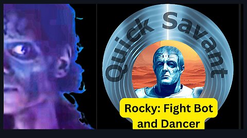 👽🕺 Rocky the Robot does MJ's iconic moves in #Thriller. QuickSavant.com #MichaelJackson #KingOfPop