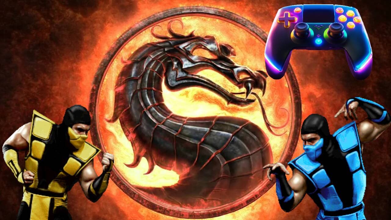 Mortal Kombat - Liu Kang MK1 vs Reptile MK1 | Gameplay