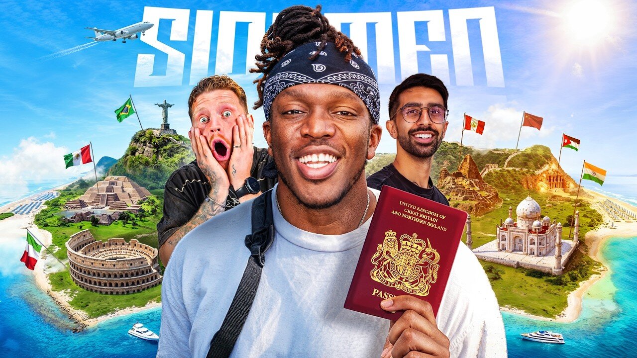 SIDEMEN Conquer the 7 Wonders of the World: A Thrilling Survival Challenge"