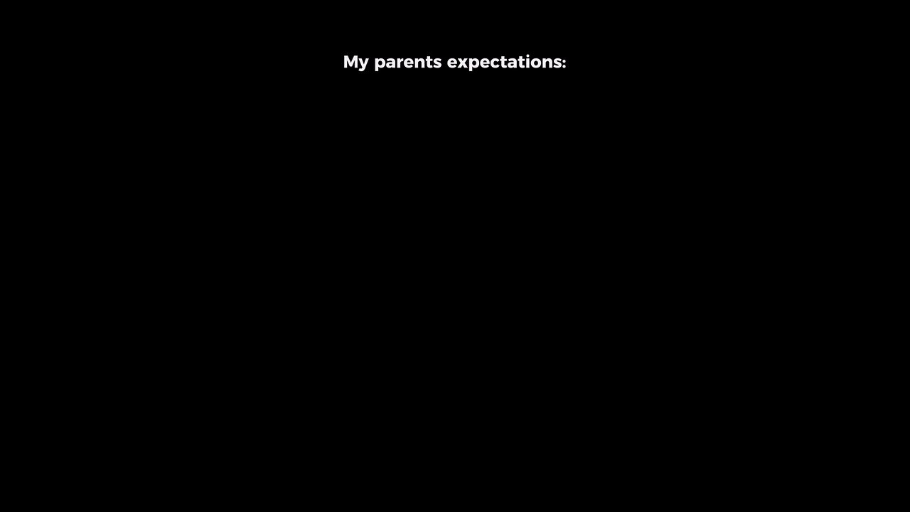 My Parents Expectations