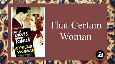 That Certain Woman 1937 / Cinzas do Passado - Legenda