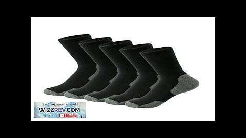 5 Pairs Men's Mid-calf Socks Sweat Anti-odor Sports Socks for Spring Autumn Review