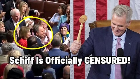 GOP Rep. Bangs Gavel On Adam Schiff's Censure As Democrats Have A Complete MELTDOWN!!