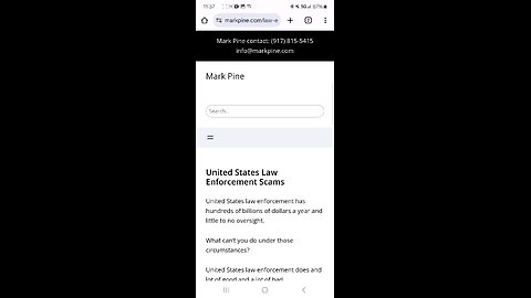 Law enforcement scams