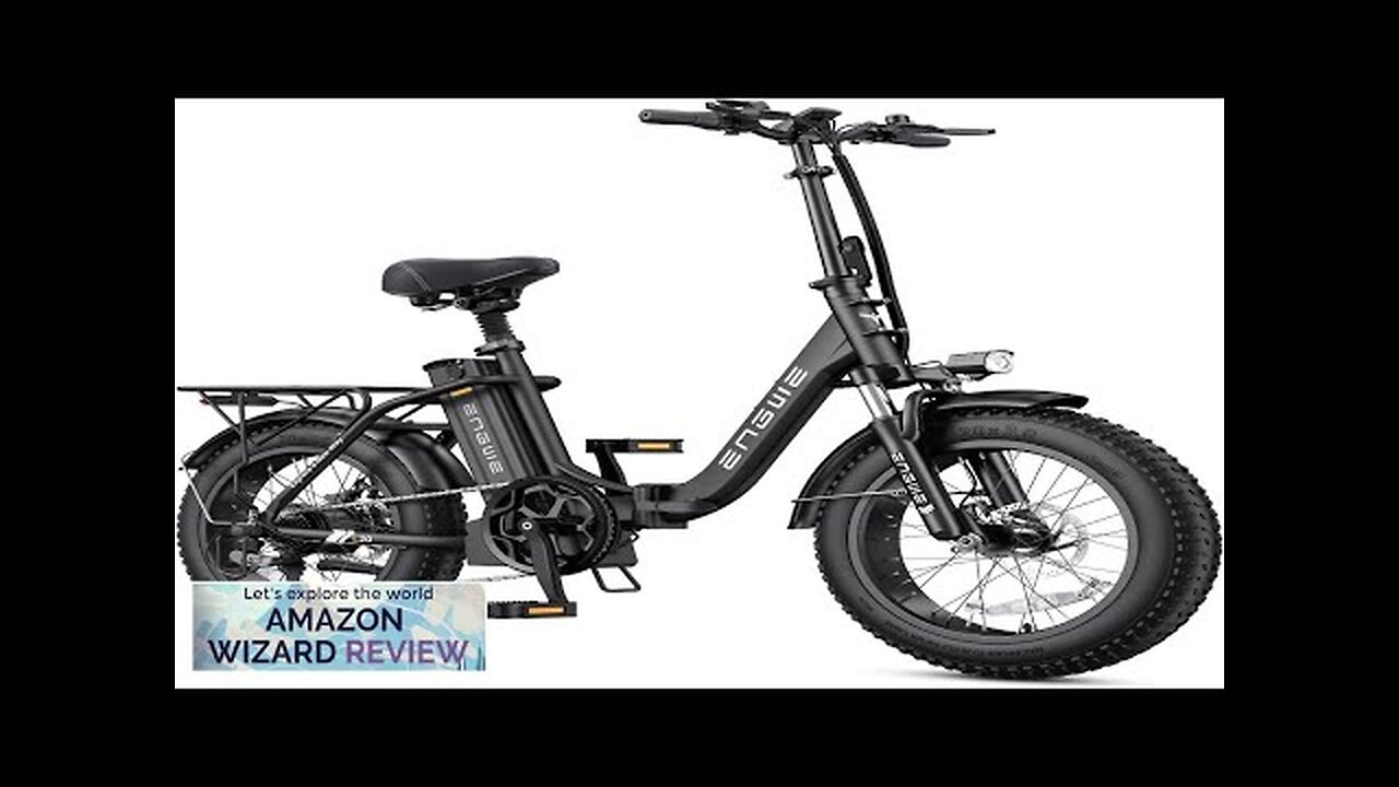 ENGWE 1125W Electric Bike for Adults L20 2.0 20''×3.0" Fat Tire Electric Review